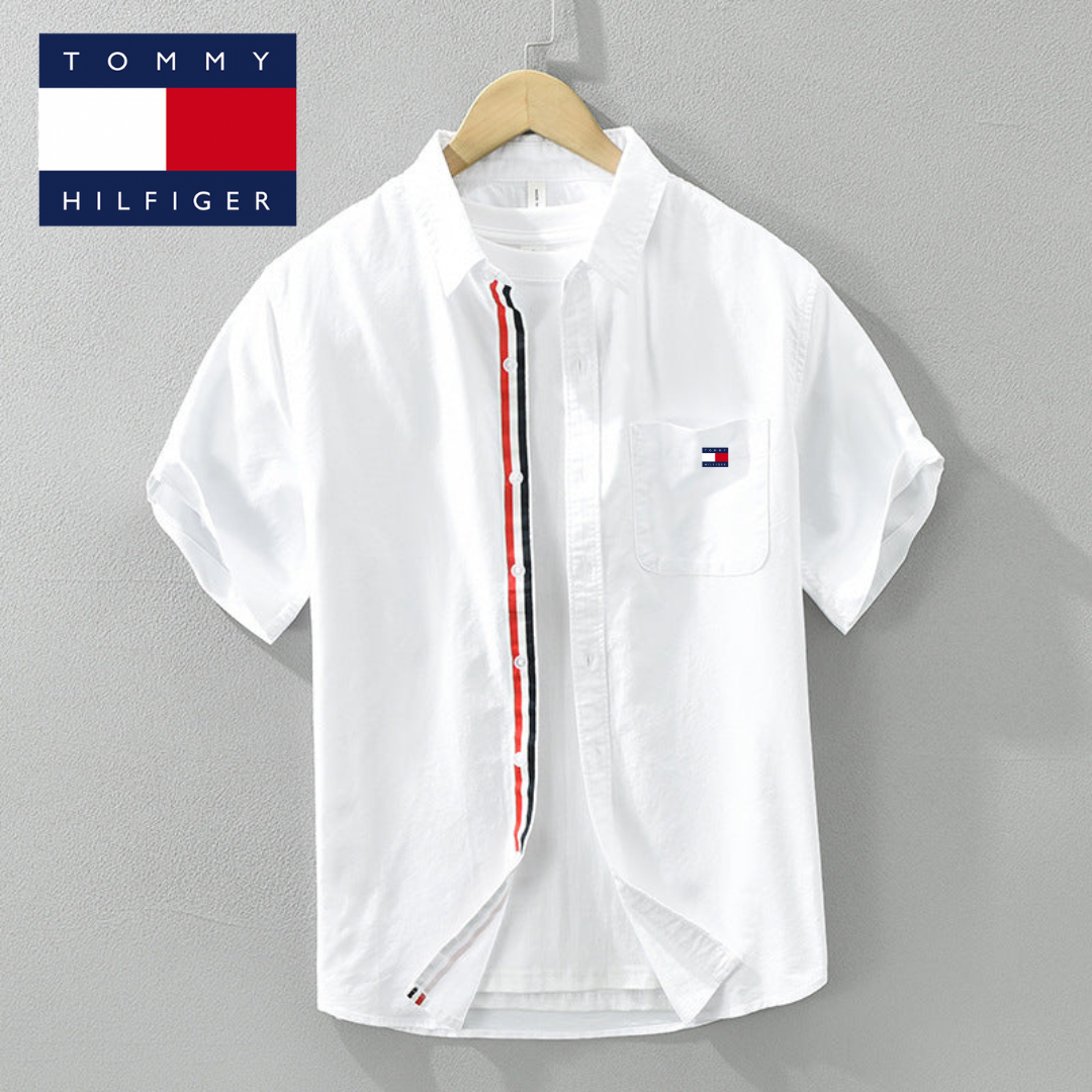 Tommy Hilfiger Men's Signature Short Sleeve Shirt