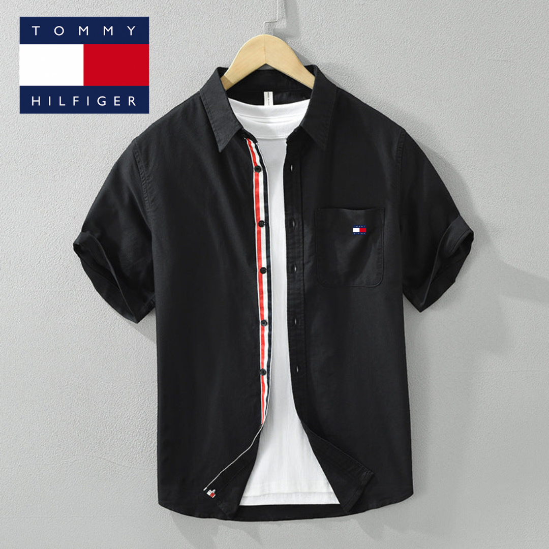 Tommy Hilfiger Men's Signature Short Sleeve Shirt