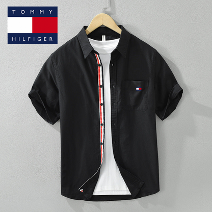 Tommy Hilfiger Men's Signature Short Sleeve Shirt