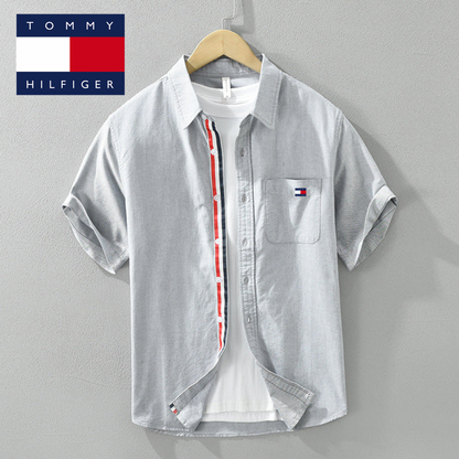 Tommy Hilfiger Men's Signature Short Sleeve Shirt